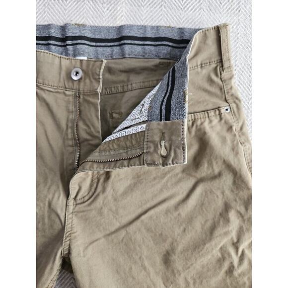 Member's Mark Mason Chino Men's W34xL32 Green Stretch Style M721480 5 Pocket - Picture 15 of 16